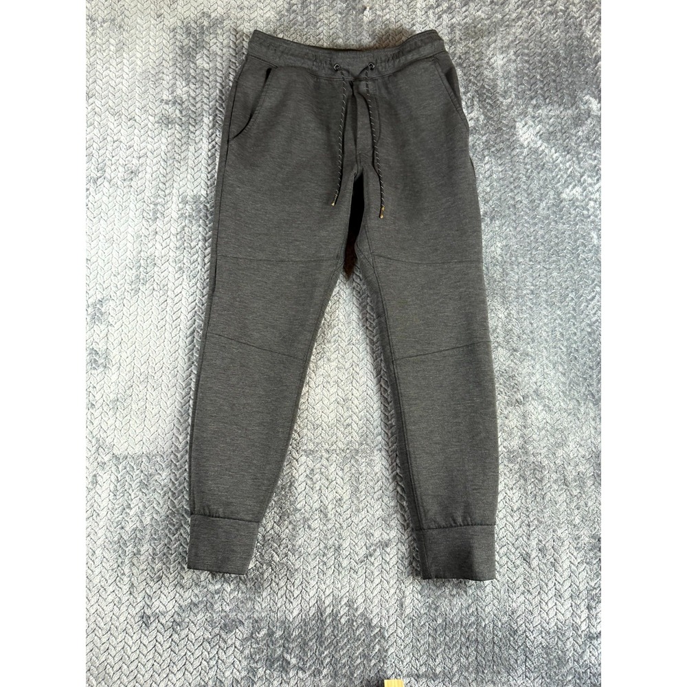 American Eagle Outfitters Joggers Pants Mens Small Gray Drawstring Tapered Leg‎